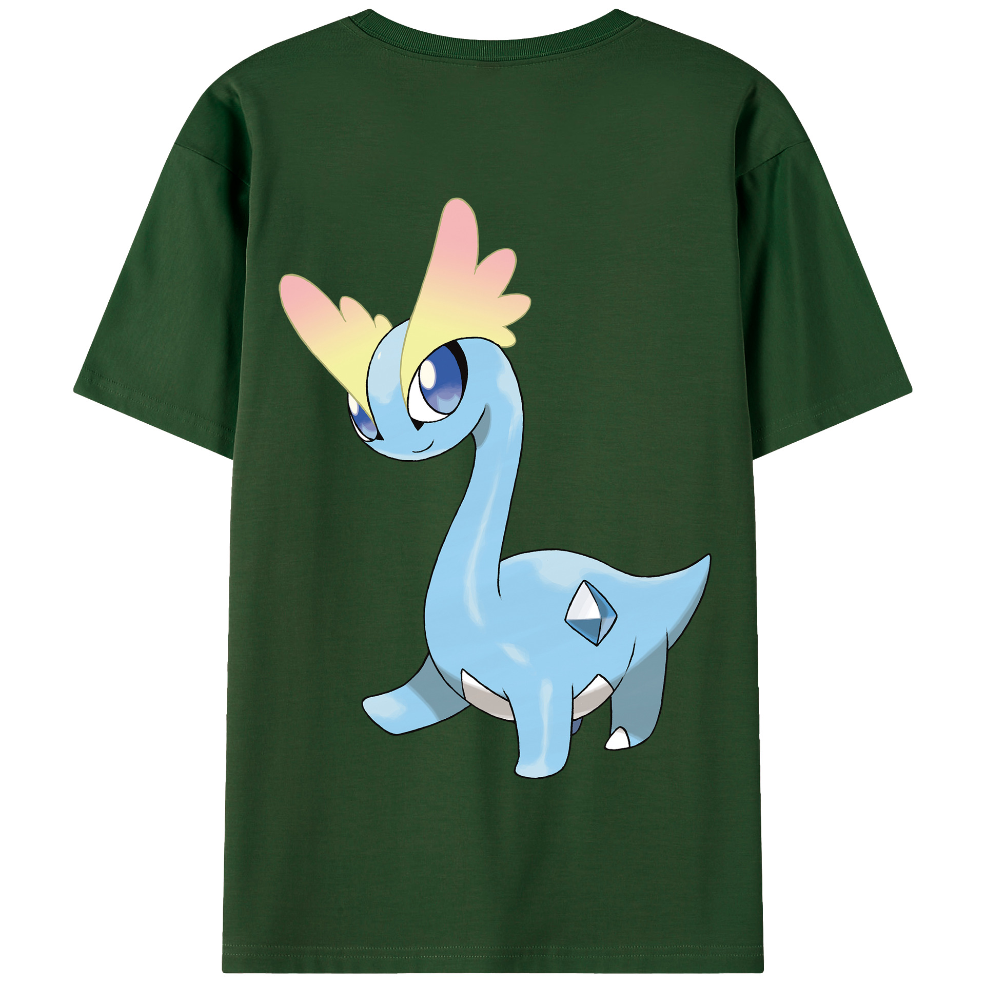（画像用） ポケットモンスター Pokémon 綿100％半袖Tシャツ（背面プリント）